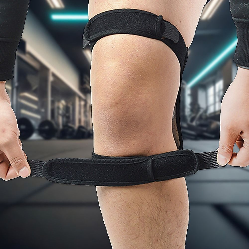 Power Knee Stabiliser Pad with Support Joint Spring Rebound Brace