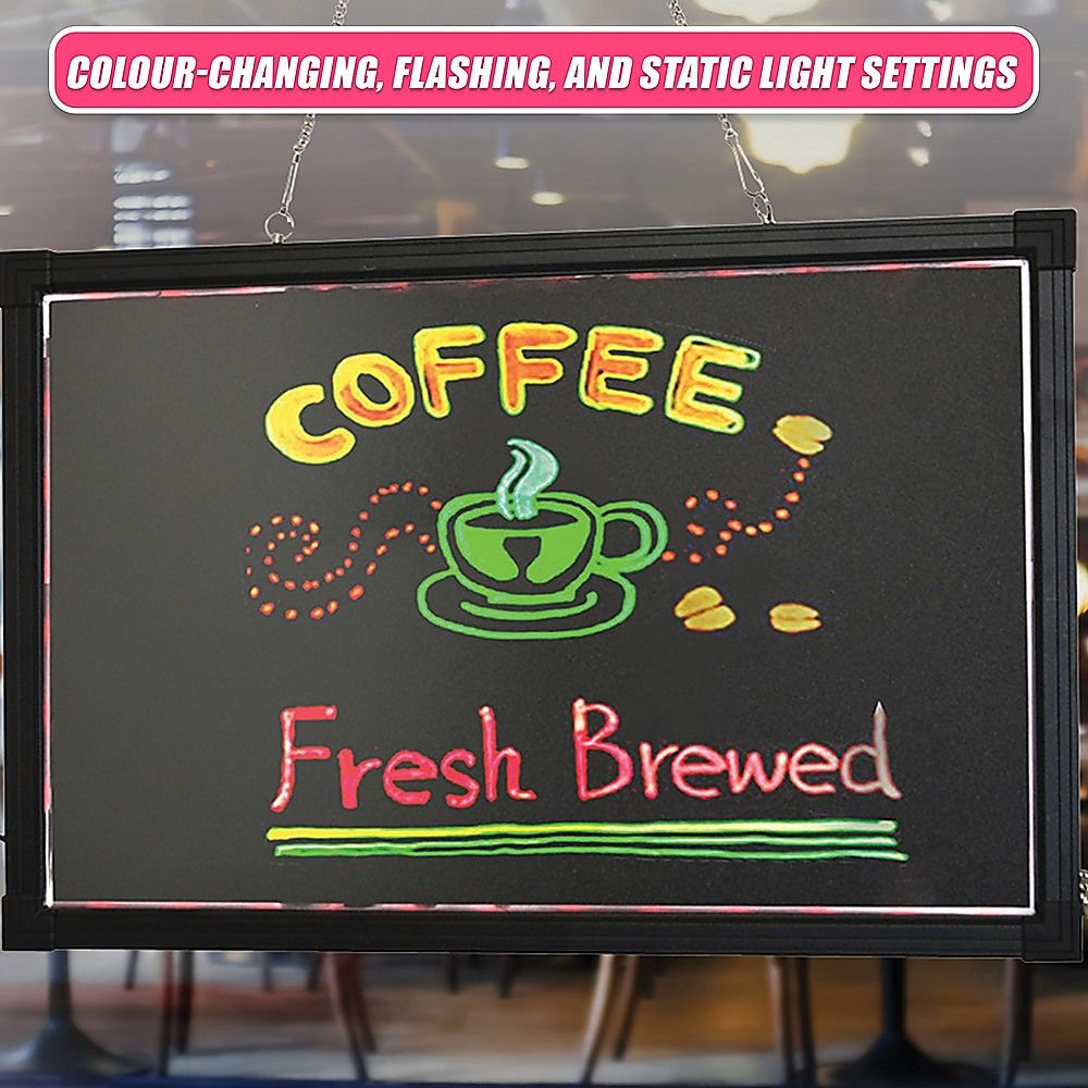 40 × 60 cm LED Light-Up Drawing & Writing Board with Markers — product image 8 of 9