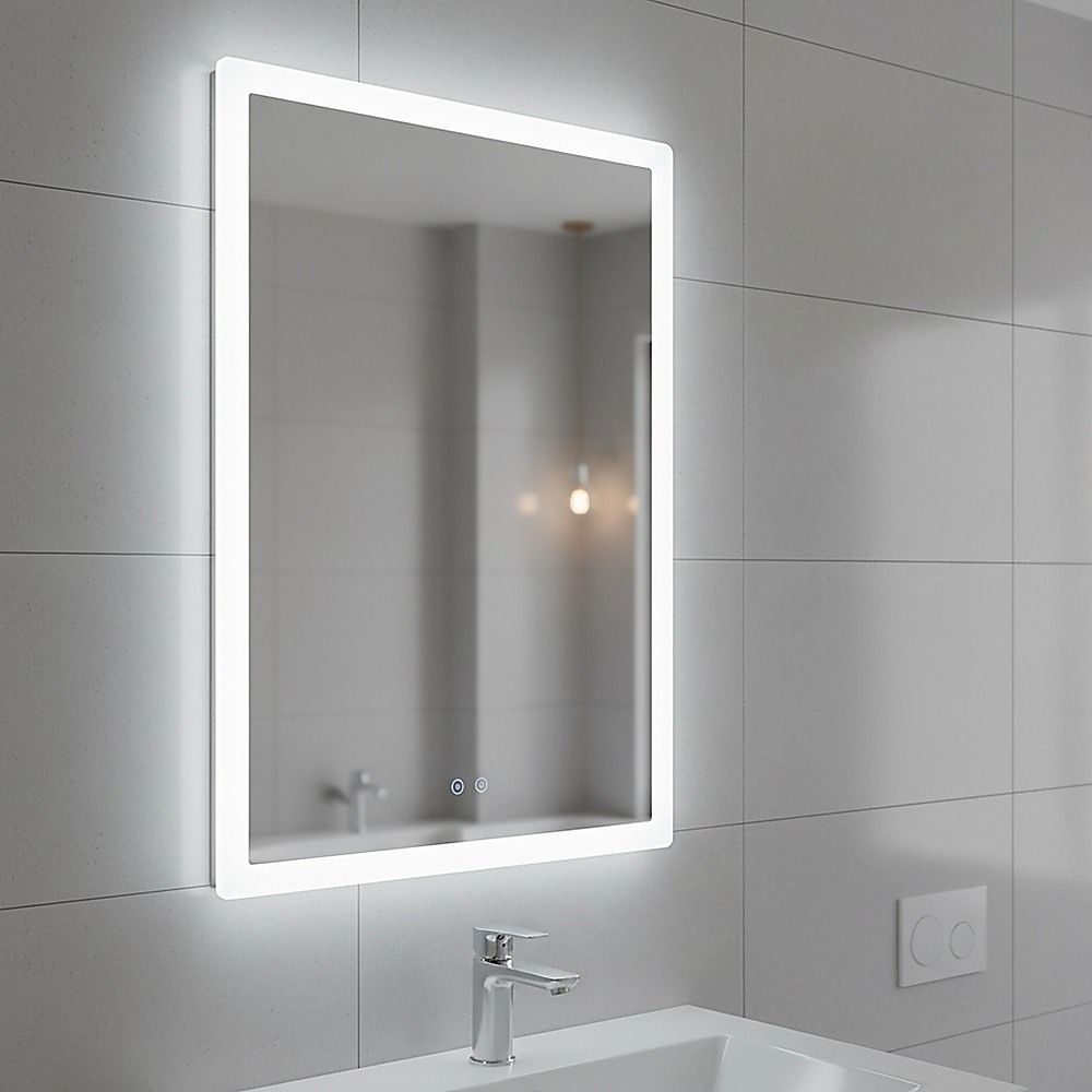 Della Francesca LED Anti-Fog Bathroom Vanity Mirror – 80 × 60 cm — product image 7 of 12