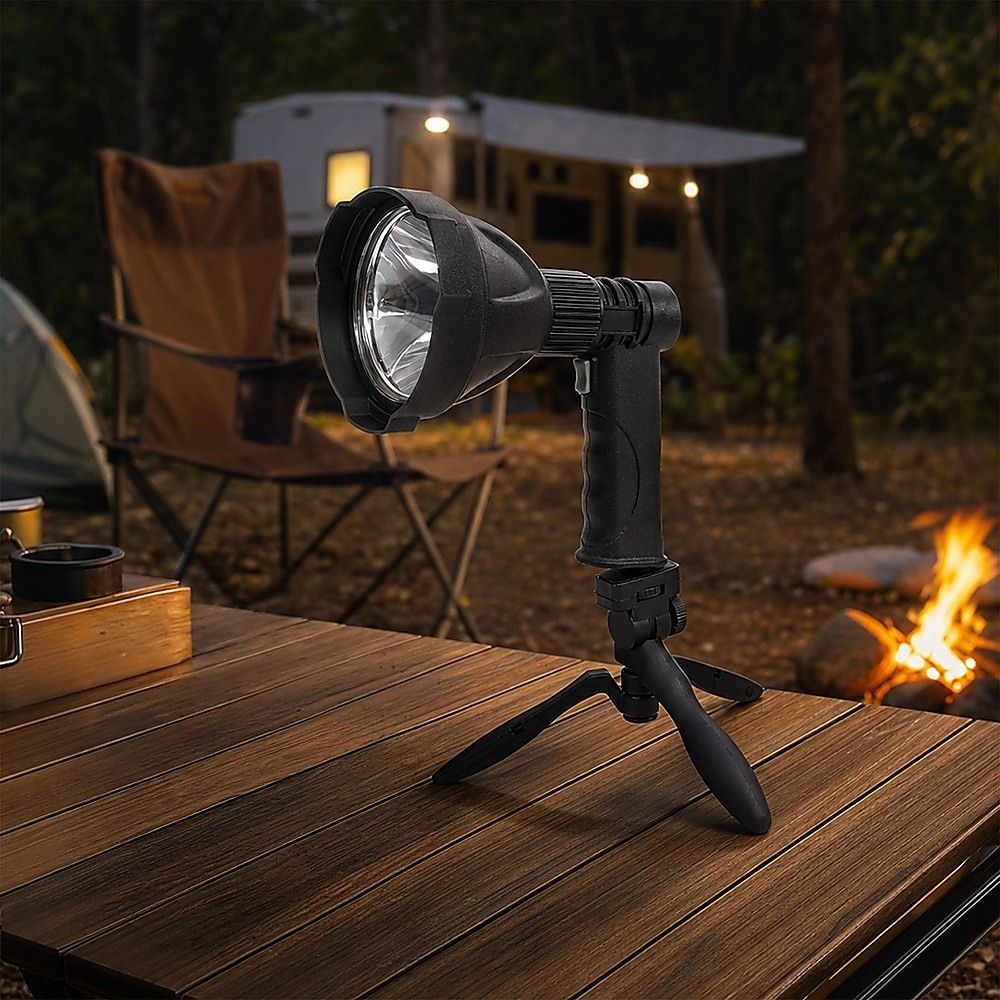 10 W Rechargeable Handheld LED Spotlight – 12 V — product image 1 of 11