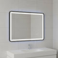 Rectangular Anti-Fog LED Bathroom Mirror – 90 × 70 cm — product image 1 of 12
