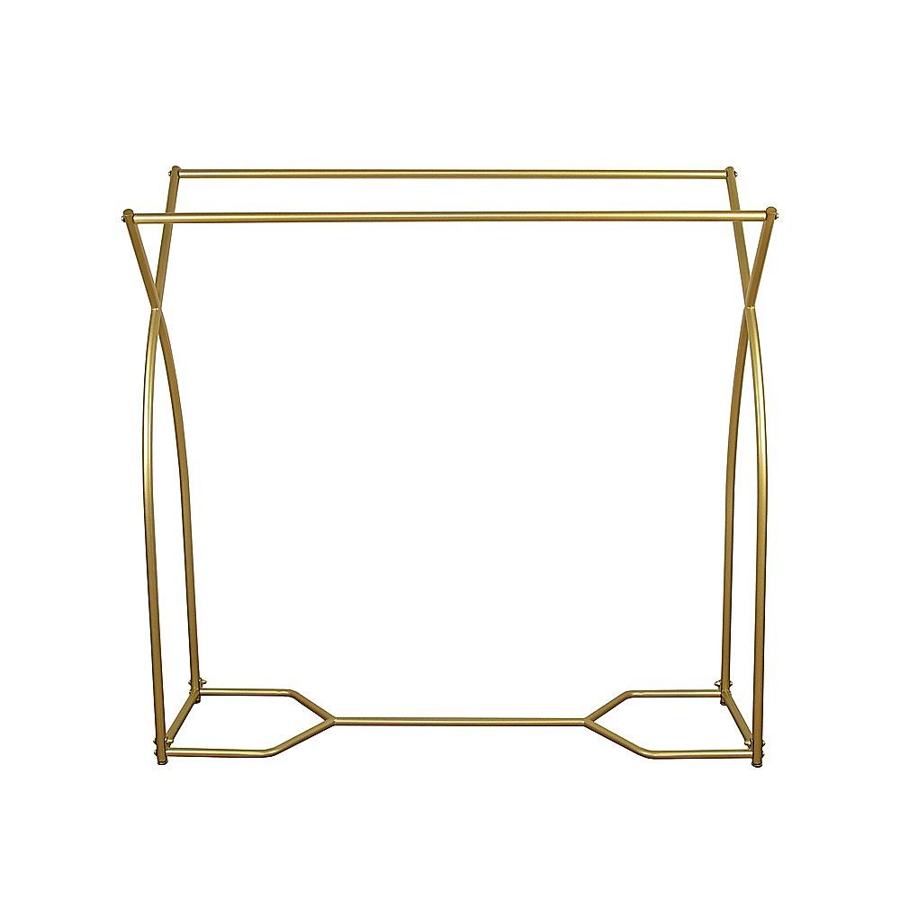 Commercial Clothing Garment Rack Retail Shop in Gold — product photo 2