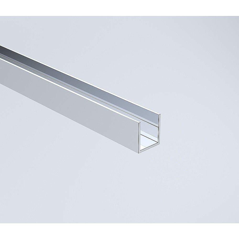 90 × 110 cm Double Door Corner Shower Screen with Chrome Channels and Stainless Steel Hinges — product image 11 of 15