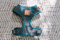 Explore with Paws Croc Skin Neoprene Dog Harness - Large