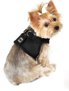 Moondidley Pets Mesh Step-In Dog Harness, Large, Green