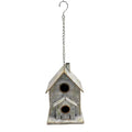 Hanging Two-Storey Metal Birdhouse - 52 cm