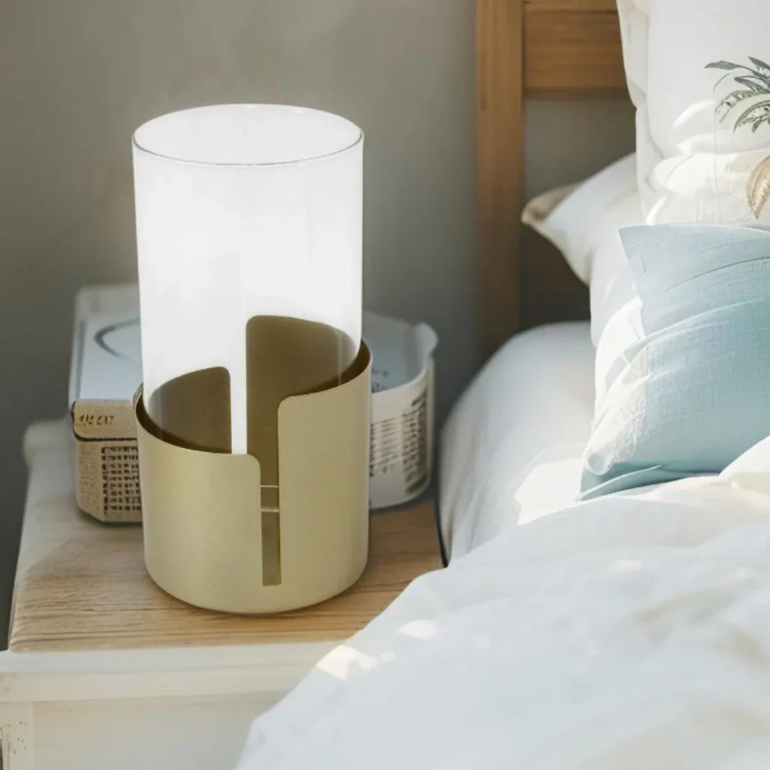 Aura Subtle Pillar Candleholder 13x25cm