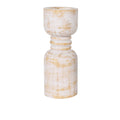 Contemporary Carved Loop Pillar Candleholder 30cm – supplier product photo 1 of 5