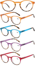 Bulk 24 Tortoiseshell & Bright Reading Glasses +2.50 Spring Hinge