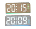 Bulk 8 Led Display Clock 10.2x11cm 2 Col