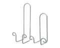 Bulk 24 White Metal Plate Holder Free Standing 20cm