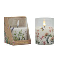 Twelve-Pack Floral Glow LED Gift-Box Candles – 10 cm, Assorted Designs — product image 1 of 1