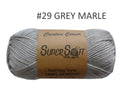Bulk 12 #29 Grey Marle Super Soft Knitting Yarn 100% Acrylic