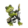 Bulk 6 Polyresin Frog Playing Guitar