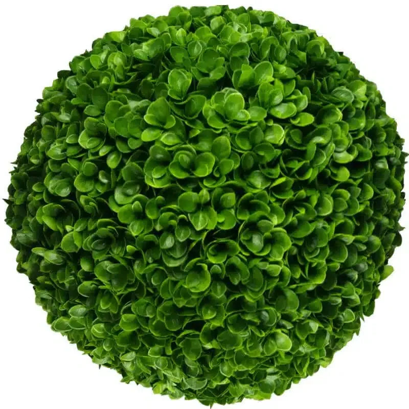 Large Clover Hedge Topiary Ball UV Resistant 44cm — product image 1