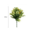 Artificial Dwarf Japanese Golden Yew UV Resistant 27cm