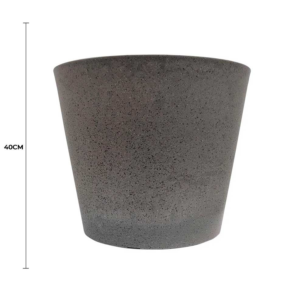 Imitation Stone Grey Pot 40cm — product image 2