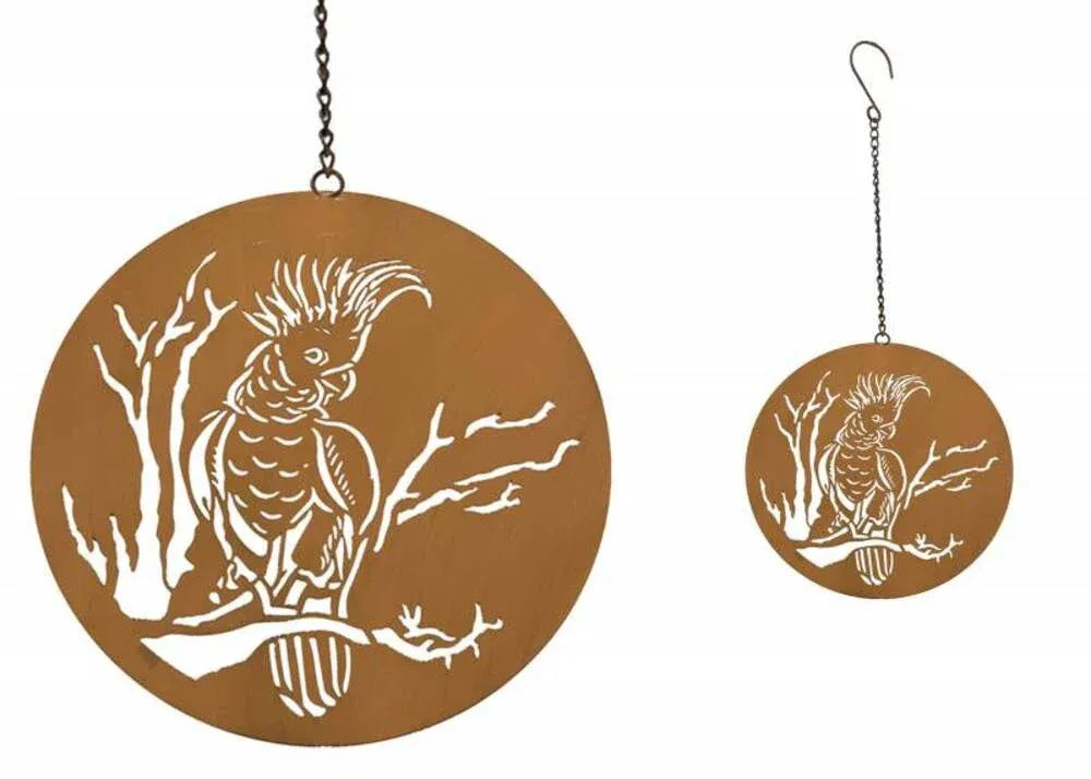 Cockatoo Decorative Wall Hanging - 56 cm – supplier product image 1 of 2