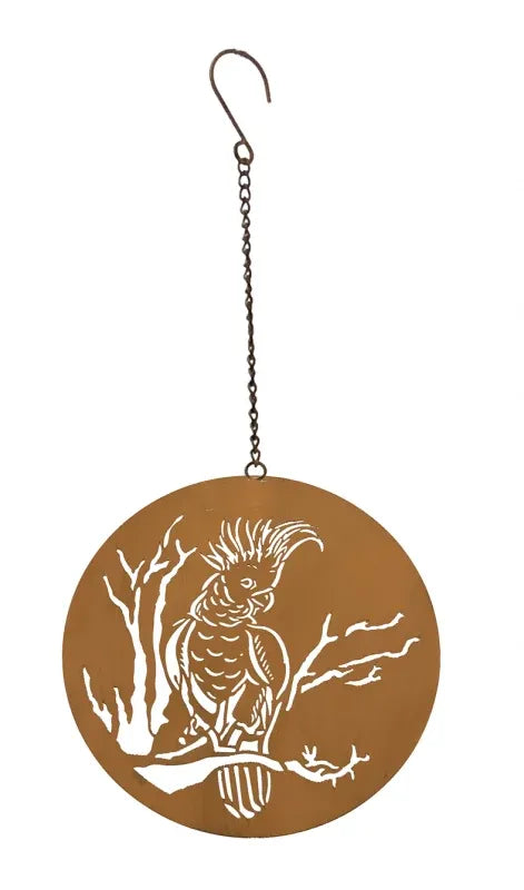 Cockatoo Decorative Wall Hanging - 56 cm – supplier product image 2 of 2