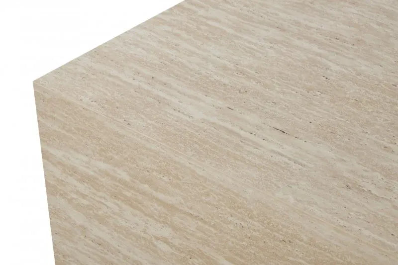 Sonia Coffee Table – Travertine Look, 120 × 80cm