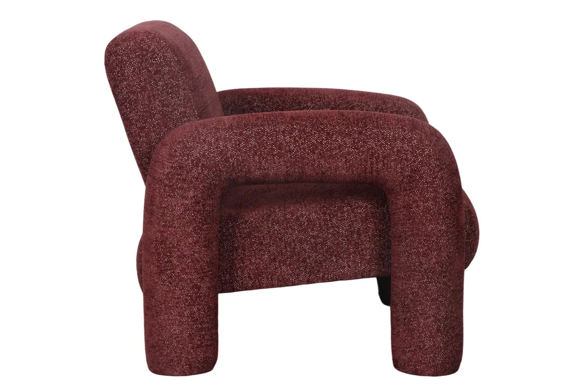 Lily Chair - Burgundy