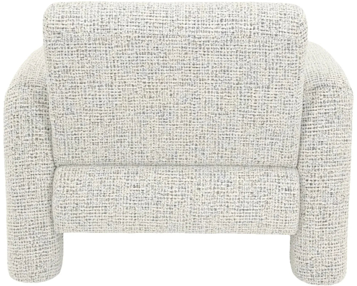 Lily Chair - Beige, Black & White