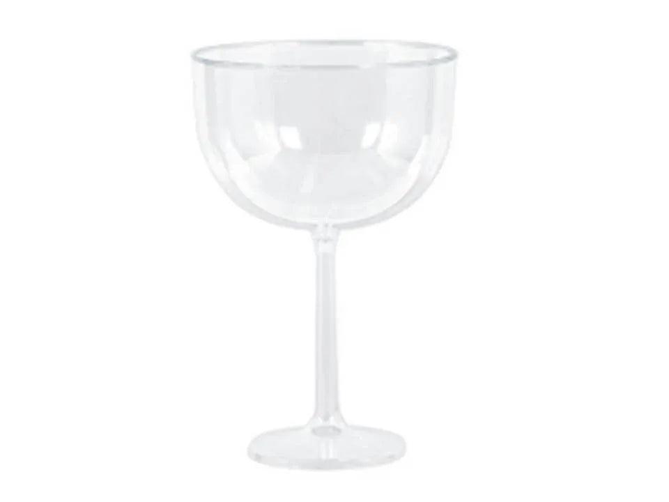 bulk 24 Jumbo Wine Glass Plastic 1.38lt 23cm