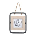 Hanging 4x4in Photo Frame 20cm