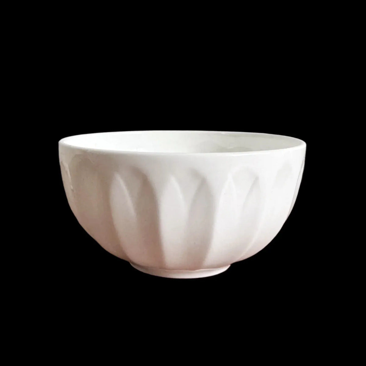 24-Pack Bone China Rice Bowls – 10cm, White