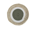 Bulk 24 Paper Rope Round Placemat 30cm