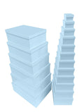Bulk 2 Soft Blue Gift Box 43x34x16cm Set Of 18