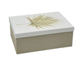 Bulk 2 Palm Leaf Gift Box Set 18 43x34x16cm