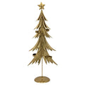 Bulk 4 Xmas Golden Elegance Metal Tree Deco 29x15x72cm