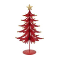 Bulk 6 Xmas Metal Tree 18x31cmh
