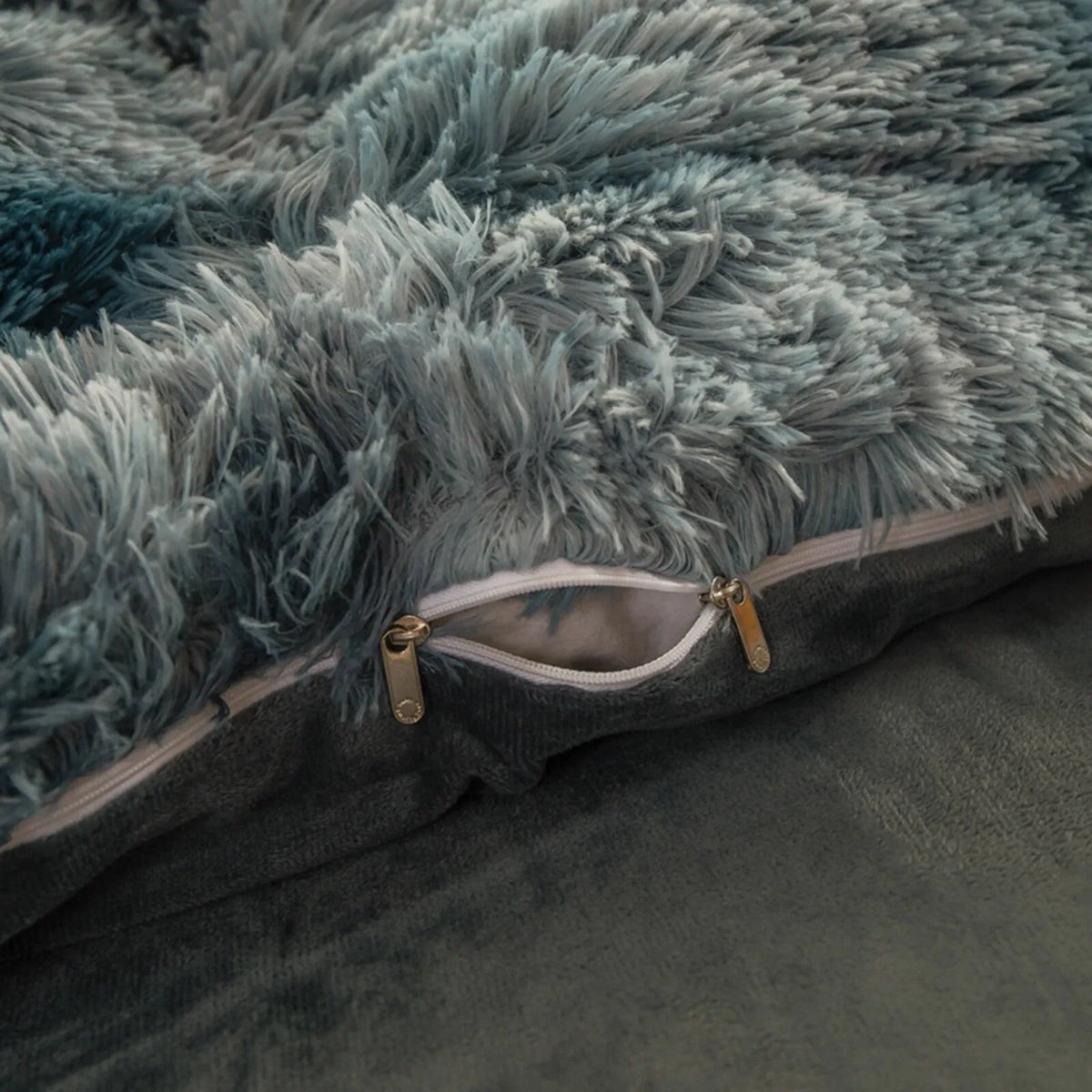 Slate Peluche Cloud Haven Quilt / Doona / Duvet Cover set