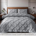Grey Lorette Marigold Quilt / Doona / Duvet Cover set