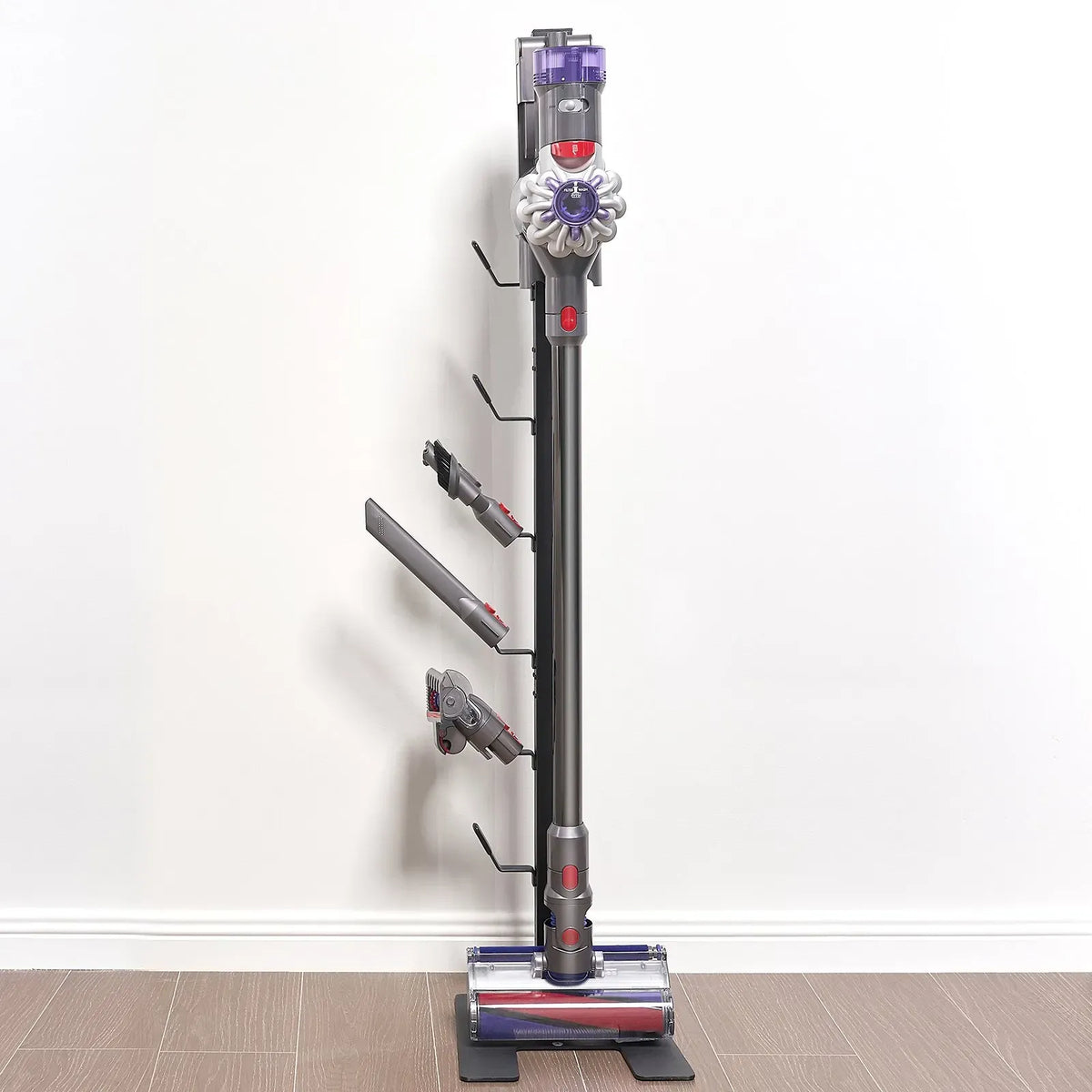 Freestanding Vacuum Storage Stand Compatible with Selected Dyson Models