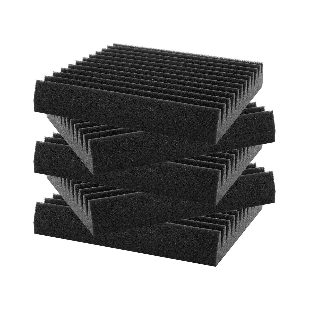 Acoustic Foam Panels 50 Pack 12 x 12 x 2 in for Studio Wall and Ceiling — product image 12