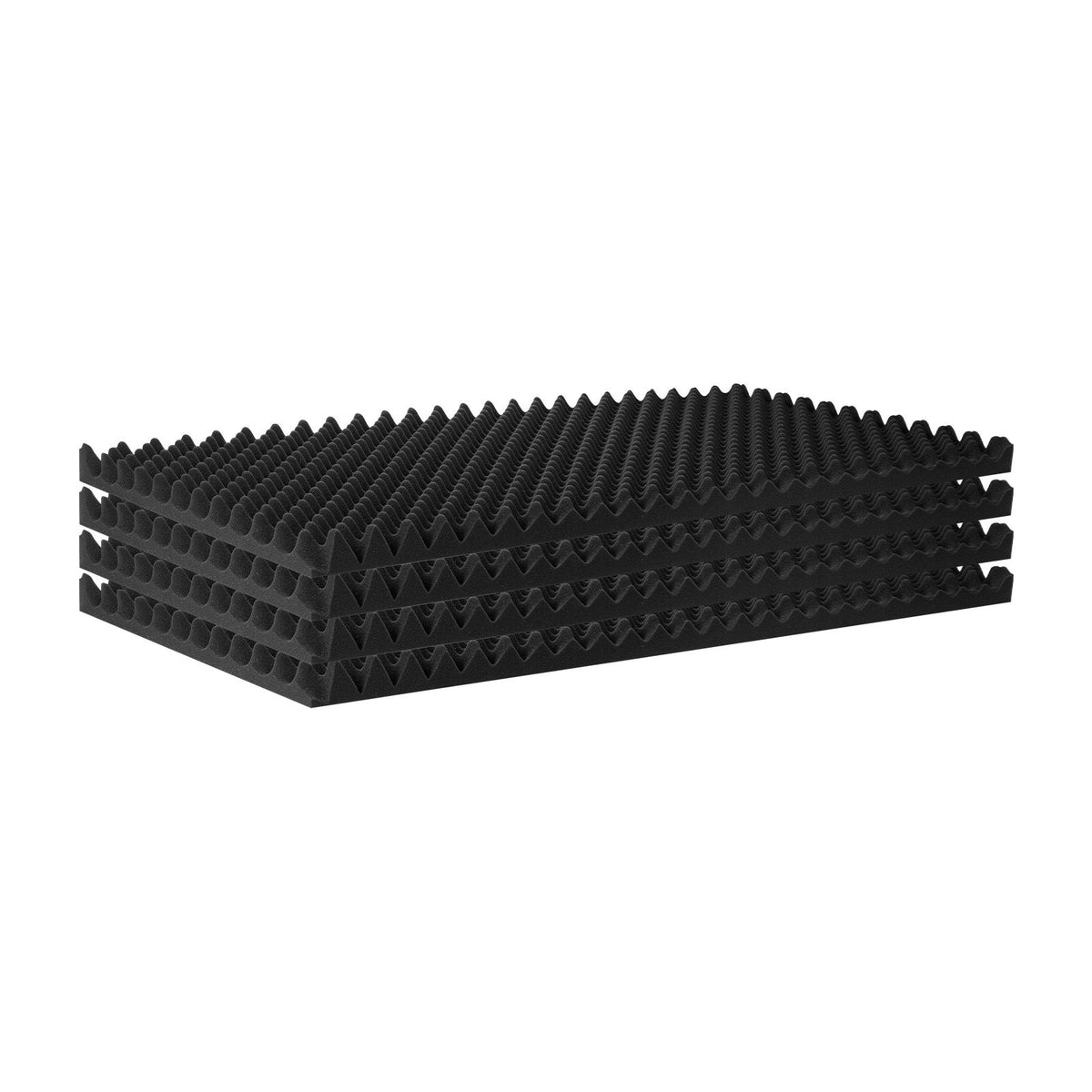 Acoustic Foam Panels 4 Pack 48 x 24 x 2 in for Studio Wall and Ceiling — product image 11