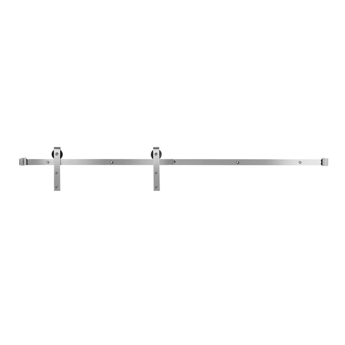 2000 mm Sliding Barn Door Hardware Kit for Single Sliding Barn Door Silver — product image 11