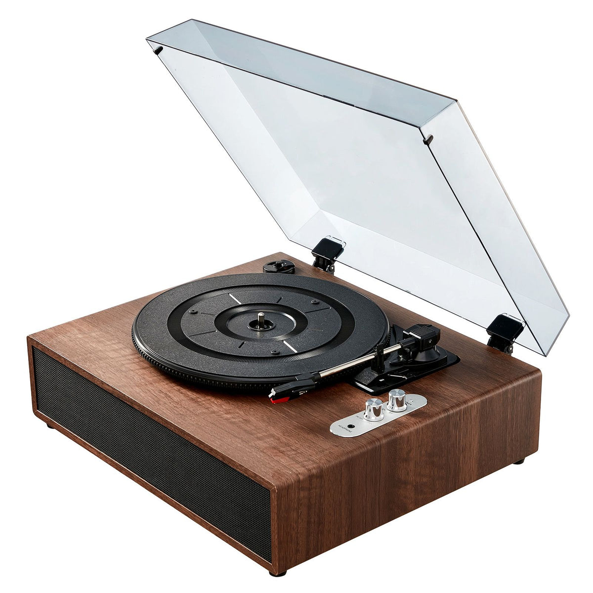 Bluetooth Vinyl Record Player 3-Speed Belt Driven Turntable 10W Speakers — product image 10