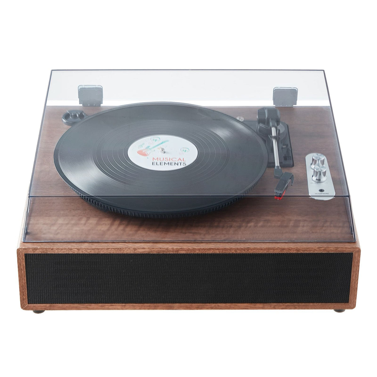 Bluetooth Vinyl Record Player 3-Speed Belt Driven Turntable 10W Speakers — product image 11