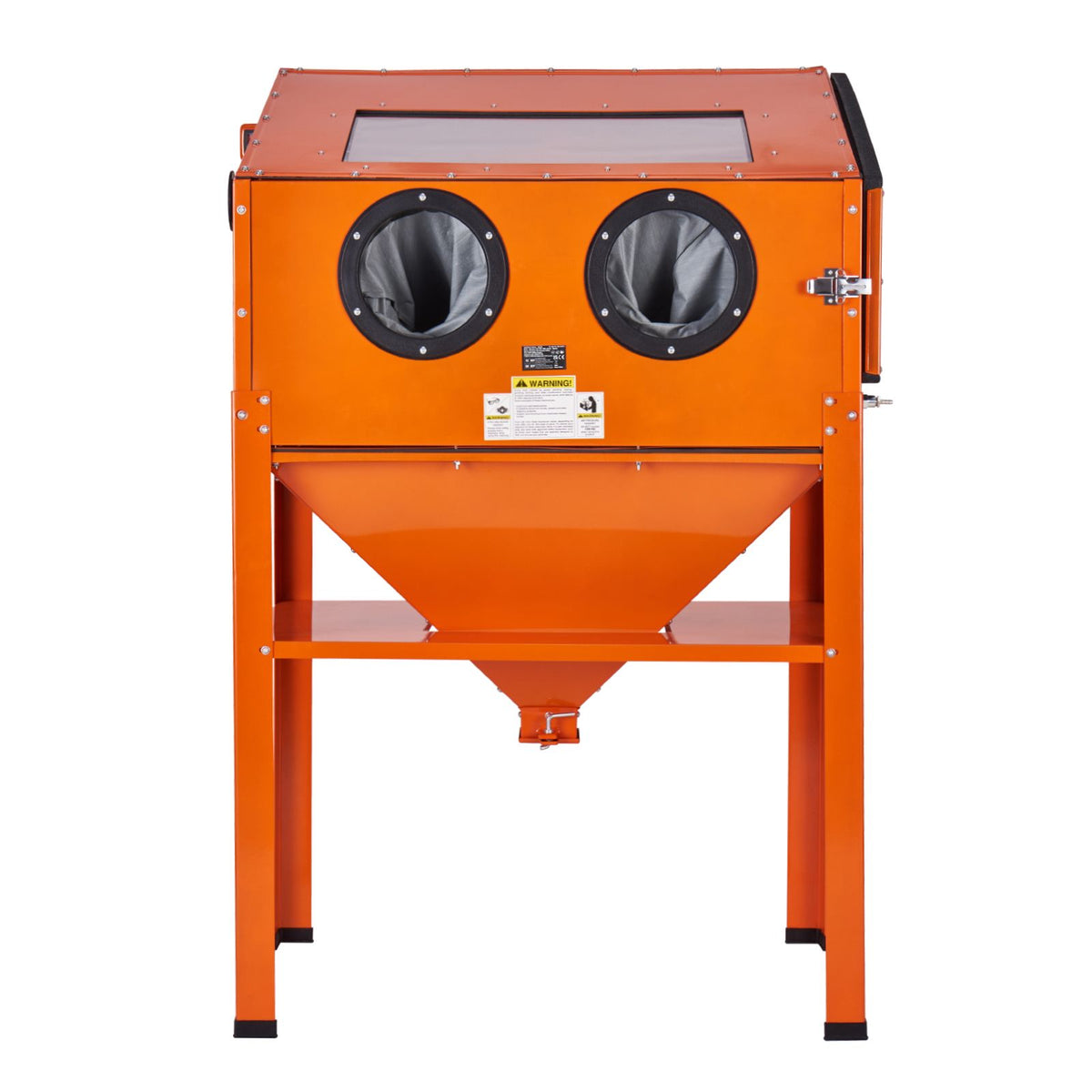60 Gallon Sand Blasting Cabinet with Stand with Blasting Gun & 4 Nozzles — product image 1