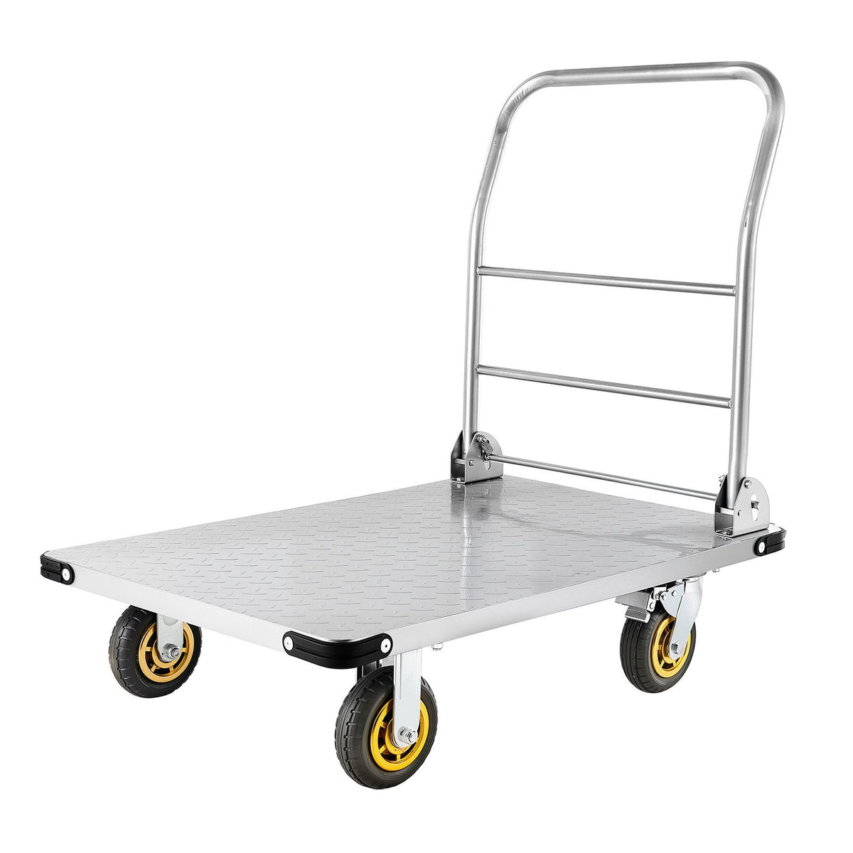 Heavy-Duty Folding Flatbed Platform Trolley - 907 kg Supplier Rating