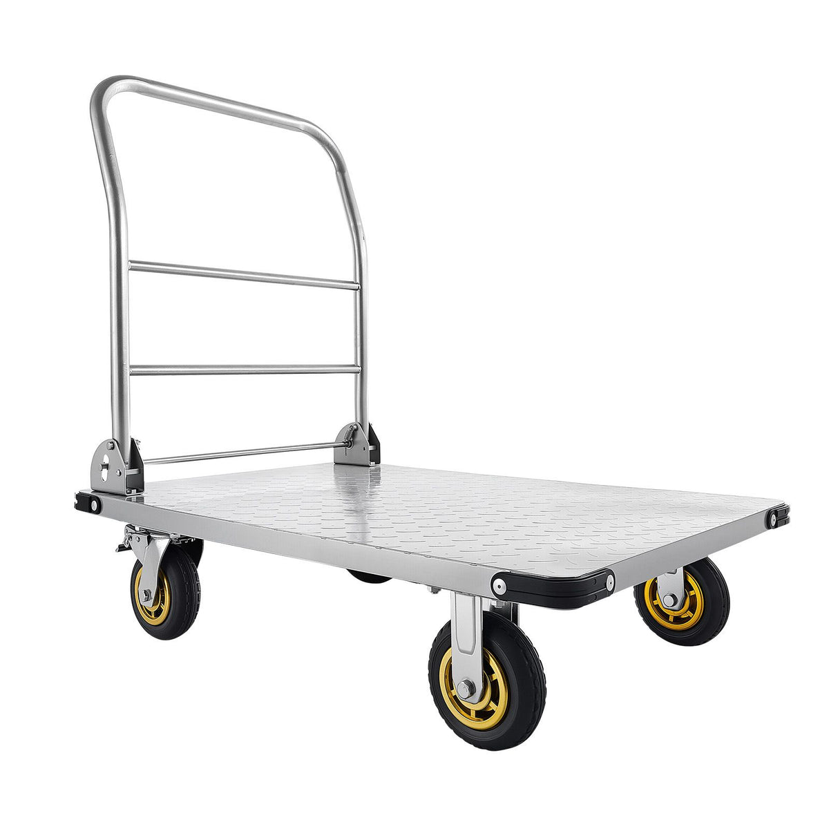 Heavy-Duty Folding Flatbed Platform Trolley - 907 kg Supplier Rating