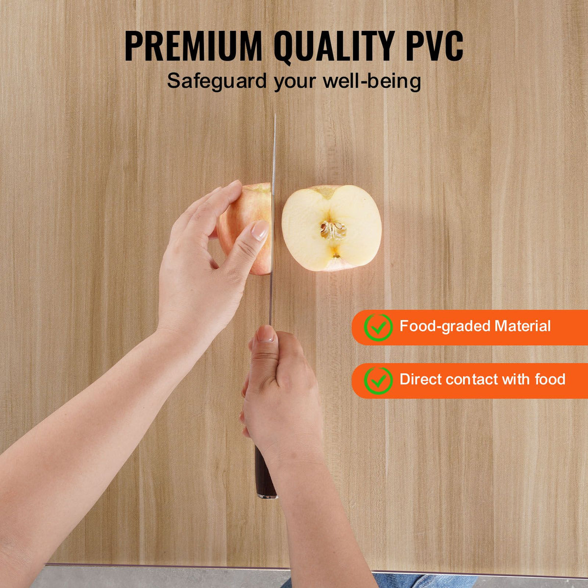 Plastic Table Cover, 36 x 60 Inch 1.5 mm Thick Frosted Table Protector, Rectangle PVC Desk Mat, Waterproof &… — product photo 3