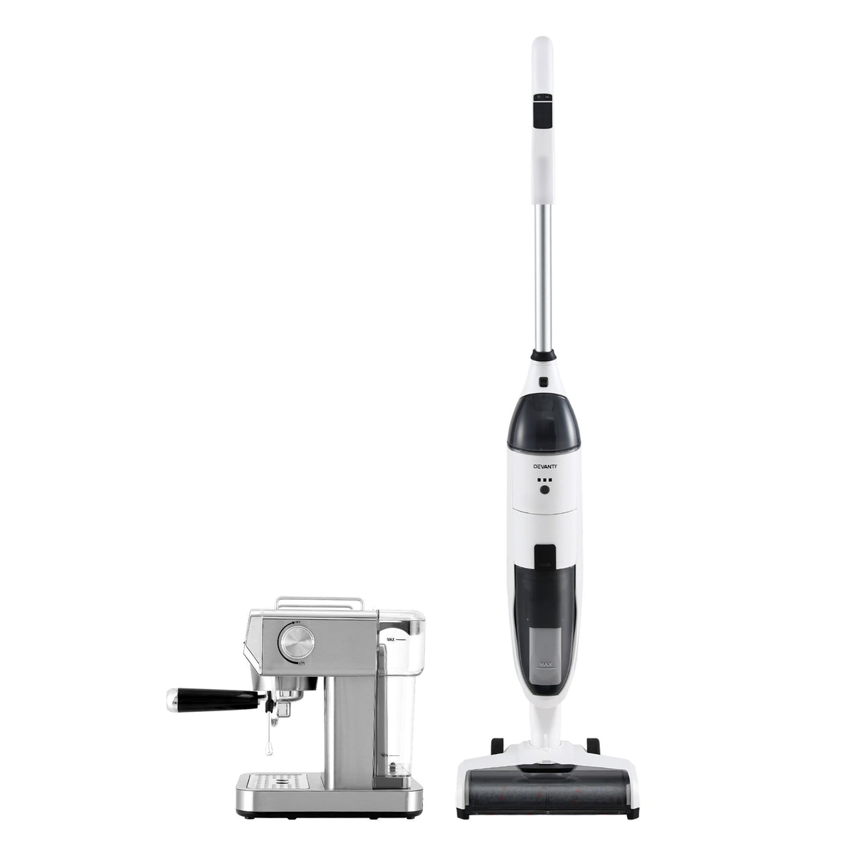 Devanti Wet-Dry Vacuum Mop + CM06 Espresso Coffee Machine