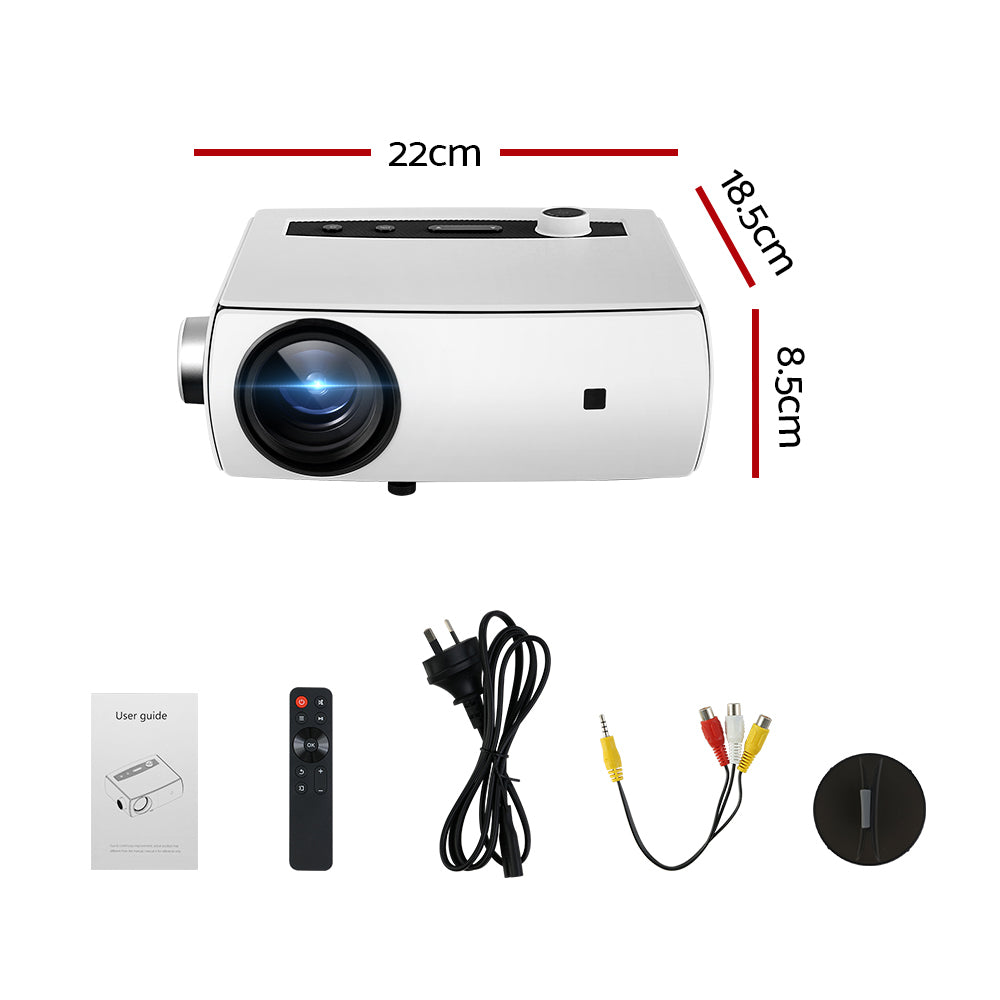 Devanti Mini Video Projector Wifi USB HDMI Portable HD 1080P Home Movie — product image 2