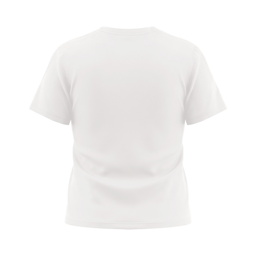 Women are Simple Women's Sorona Crewneck T-Shirt - White back mockup