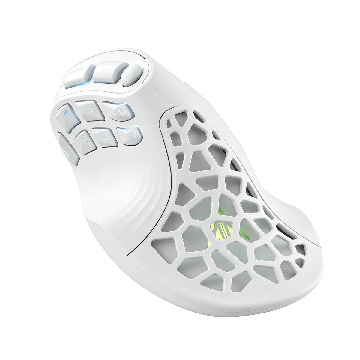 SOLAKAKA E9 Vertical MMO Gaming Mouse Tri-Mode 36000 DPI Ergonomic – White